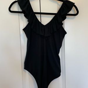 Dex bodysuit size small black brand new never worn